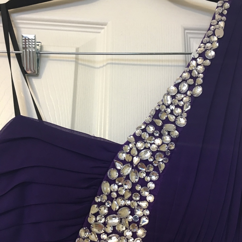 Eggplant Purple Formal Dress